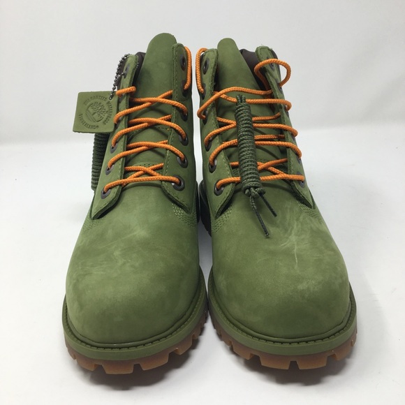Timberland 6” Boot Green Youth AG30 - Picture 2 of 6